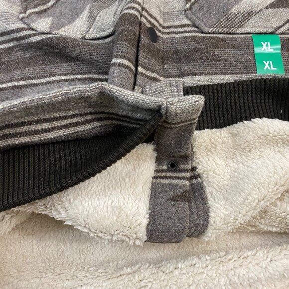 NWT Jachs New York Mens Aztec Sherpa-Lined Snap Button Jacket XL - Picture 16 of 16